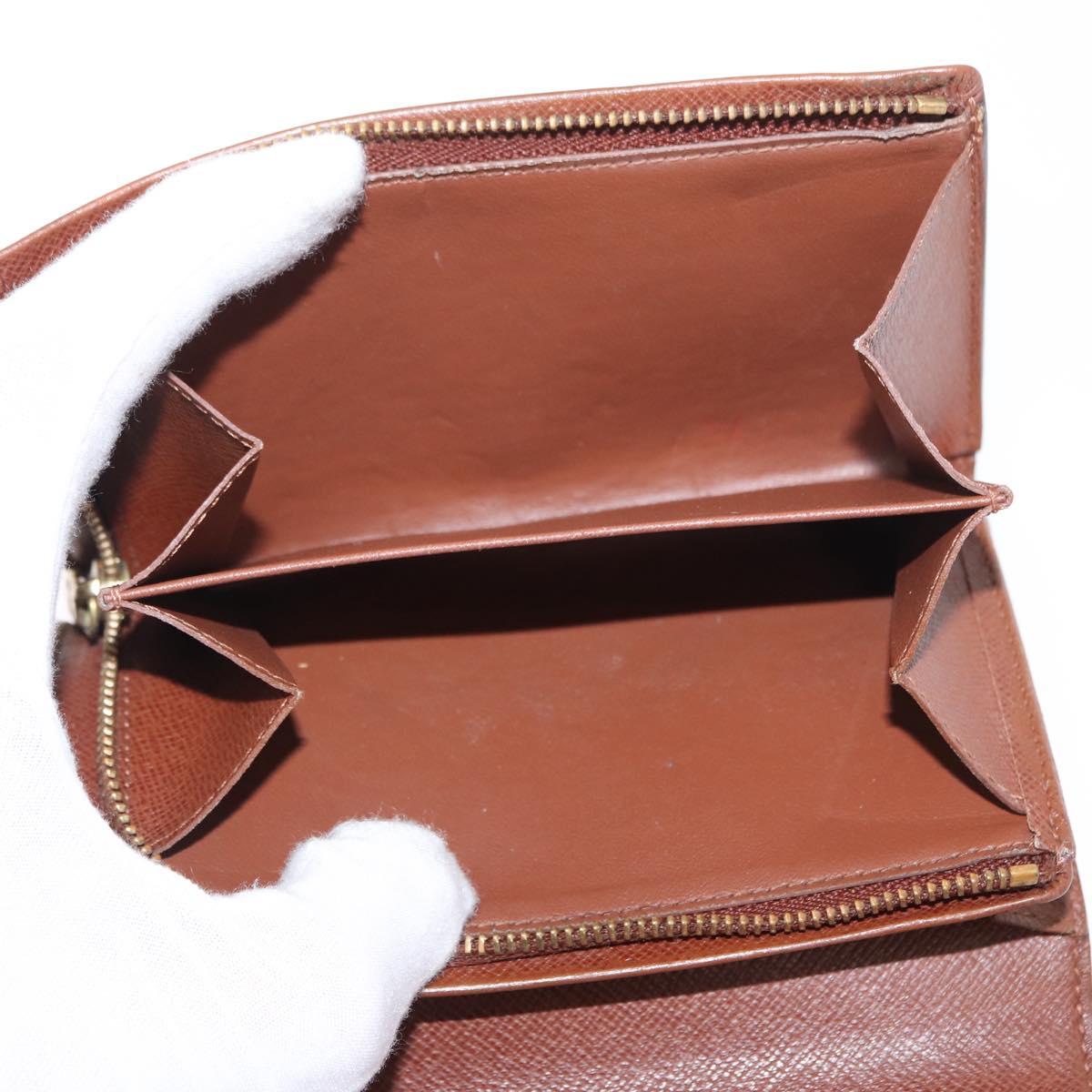 LOUIS VUITTON Monogram Portefeuille Tresol Wallet M61736 LV Auth bs31611