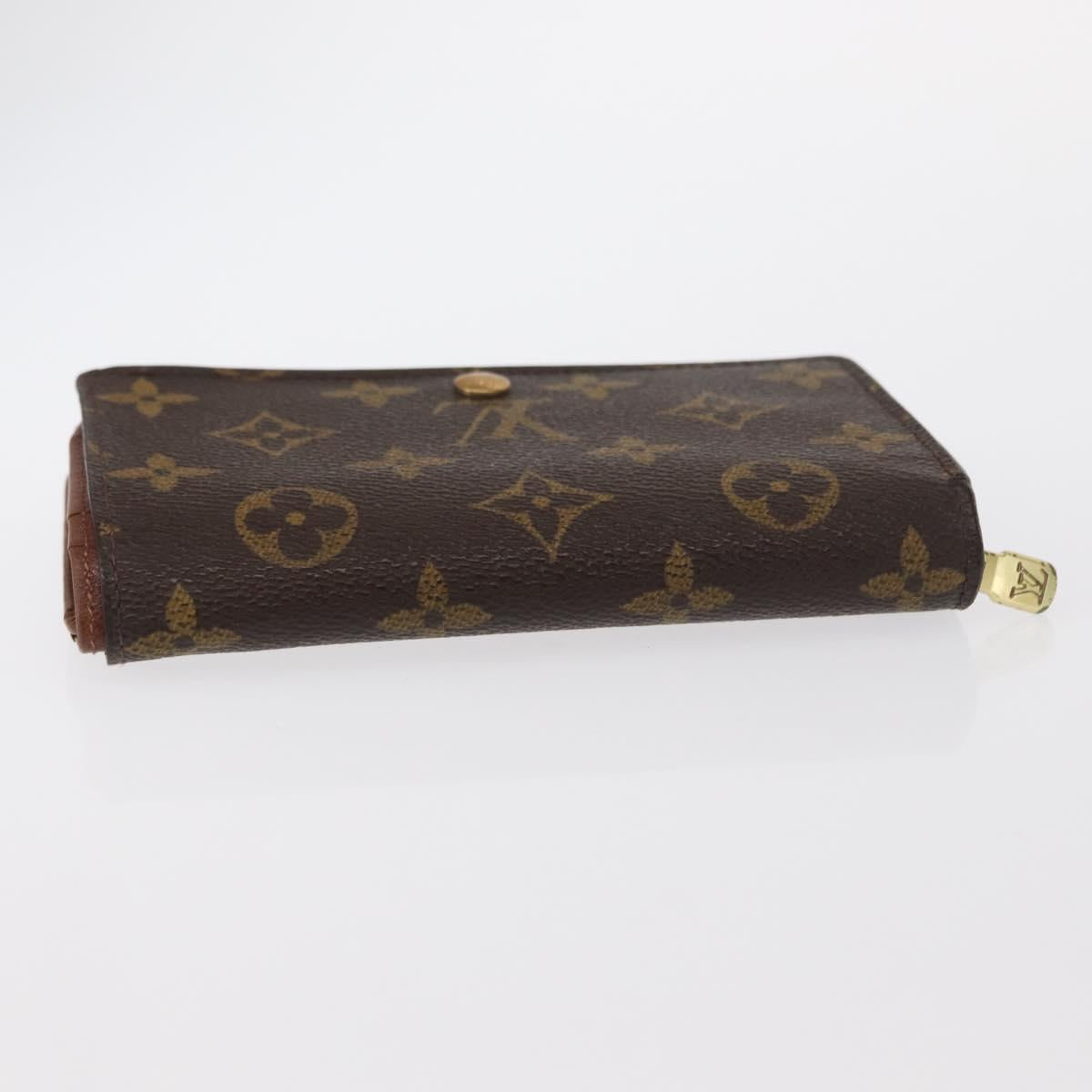 LOUIS VUITTON Monogram Portefeuille Tresol Wallet M61736 LV Auth bs31611