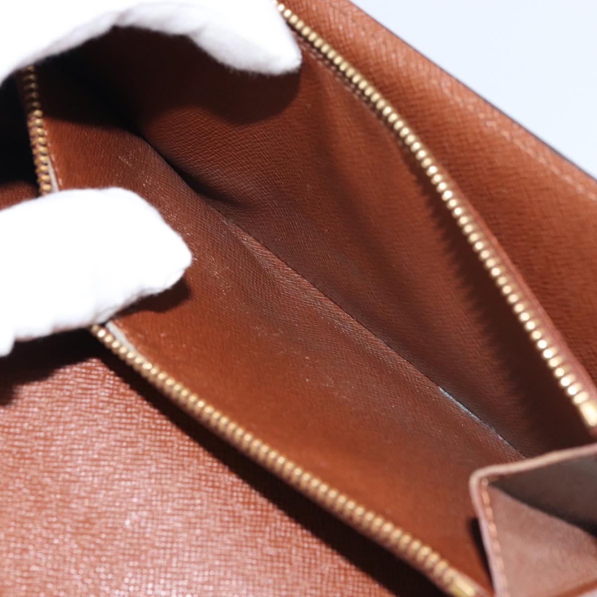 LOUIS VUITTON Monogram Pochette Porte Monnaie Credit Wallet M61725 Auth bs31619