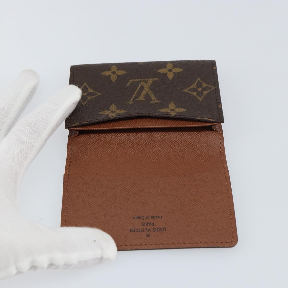 LOUIS VUITTON Monogram Anvelop Cult De Vuitto Card Case M62920 LV Auth bs31620