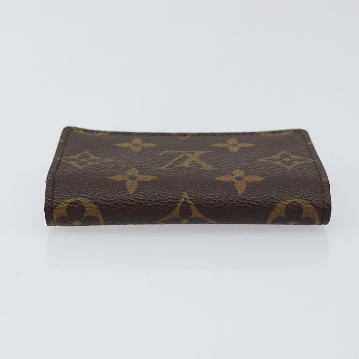 LOUIS VUITTON Monogram Anvelop Cult De Vuitto Card Case M62920 LV Auth bs31620