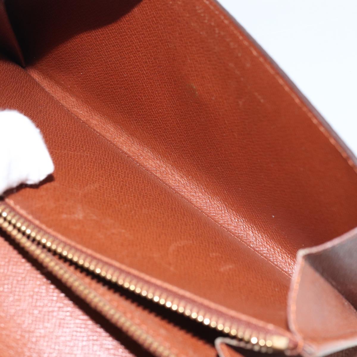 LOUIS VUITTON Monogram Pochette Porte Monnaie Credit Wallet M61725 Auth bs31621