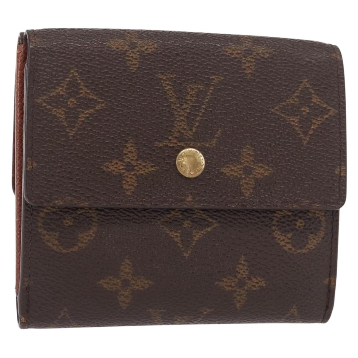 LOUIS VUITTON Porte Monnaie Bier Cartes Crdit Wallet M61652 LV Auth bs31622