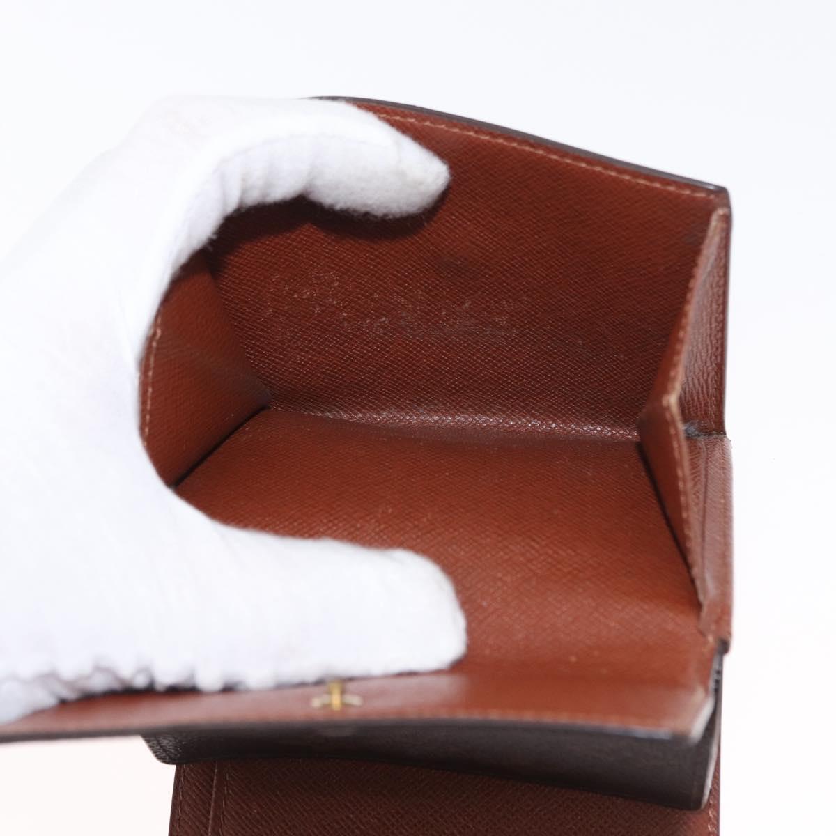 LOUIS VUITTON Porte Monnaie Bier Cartes Crdit Wallet M61652 LV Auth bs31622