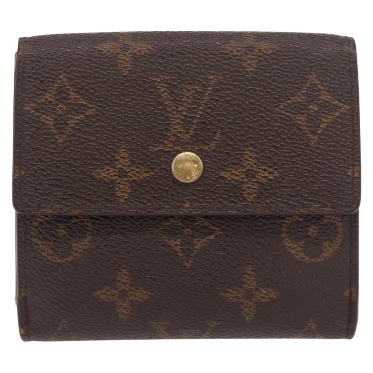 LOUIS VUITTON Porte Monnaie Bier Cartes Crdit Wallet M61652 LV Auth bs31622