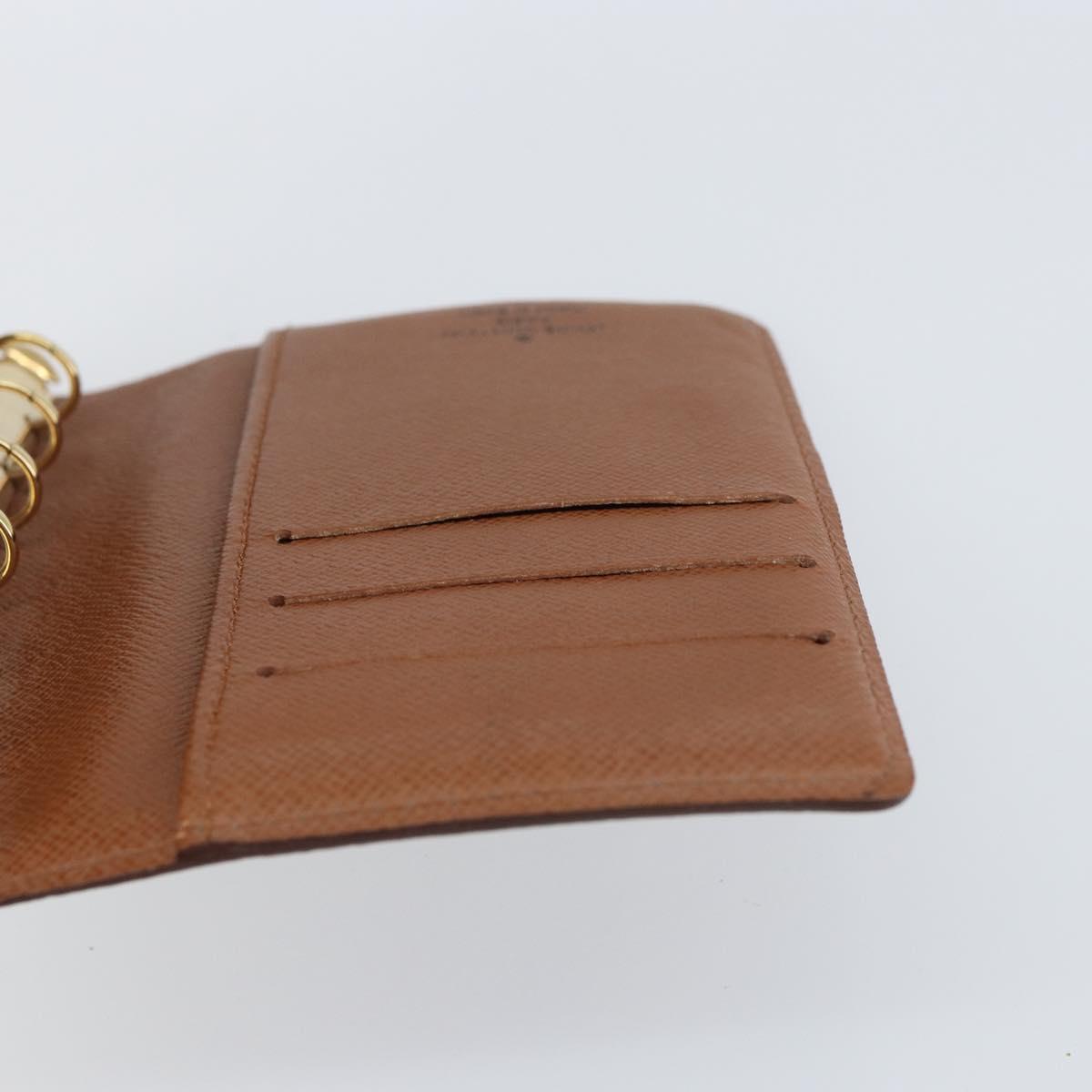 LOUIS VUITTON Monogram Agenda PM Day Planner Cover R20005 LV Auth bs31623