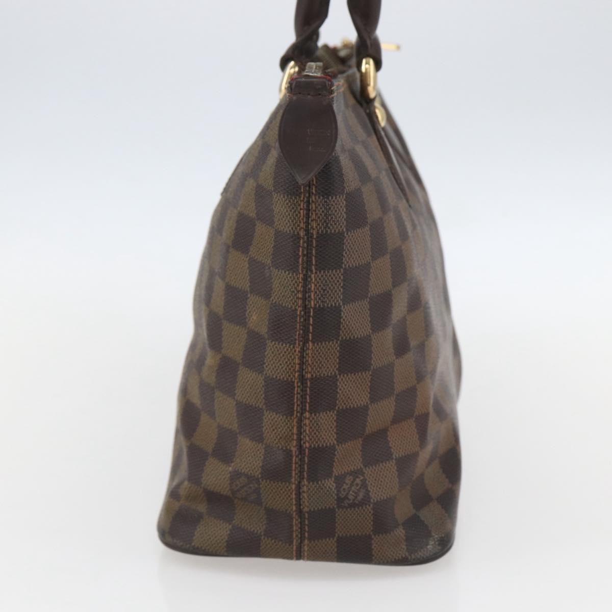 LOUIS VUITTON Damier Ebene Saleya PM Tote Bag N51183 LV Auth bs31629