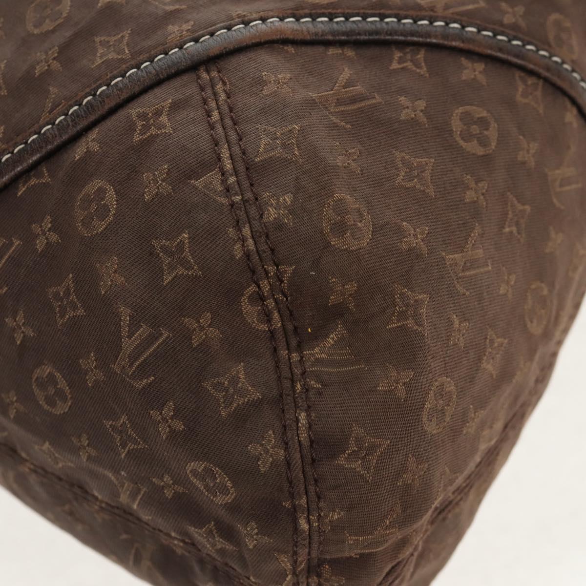 LOUIS VUITTON Monogram Idylle Elegy Hand Bag Black M56696 LV Auth bs31637