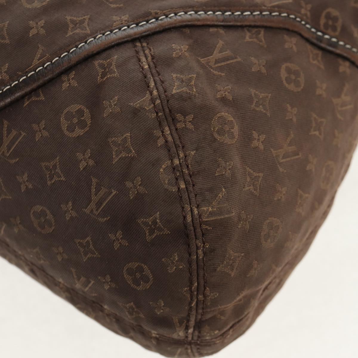 LOUIS VUITTON Monogram Idylle Elegy Hand Bag Black M56696 LV Auth bs31637