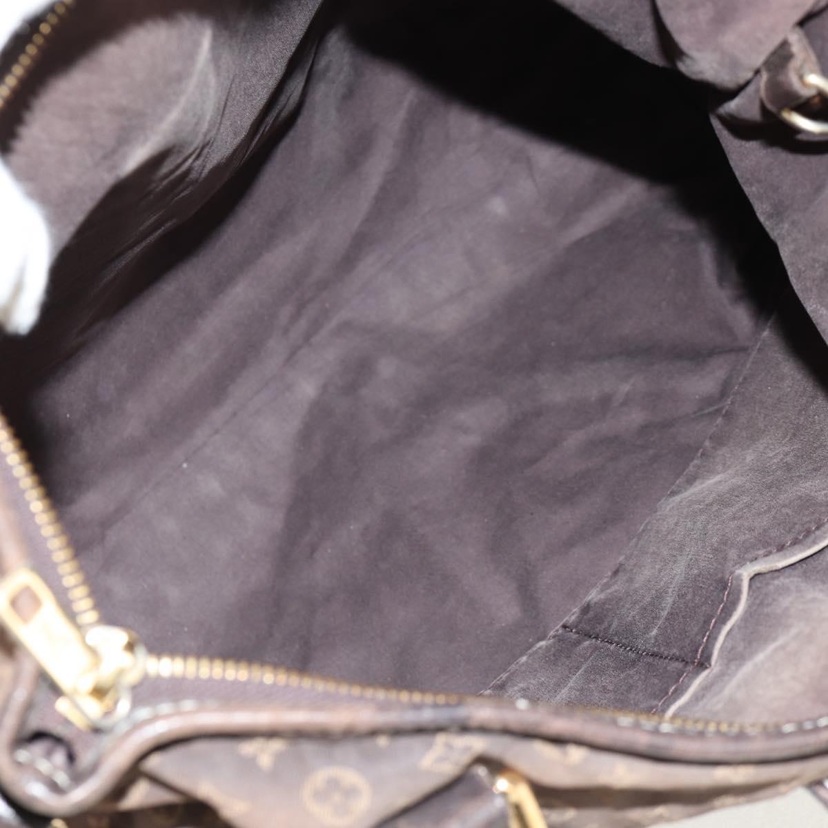 LOUIS VUITTON Monogram Idylle Elegy Hand Bag Black M56696 LV Auth bs31637