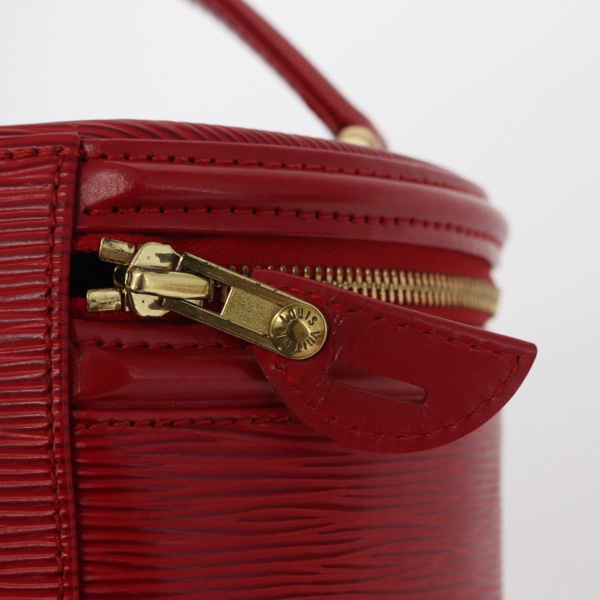 LOUIS VUITTON Epi Cannes Hand Bag Red M48037 LV Auth bs31660
