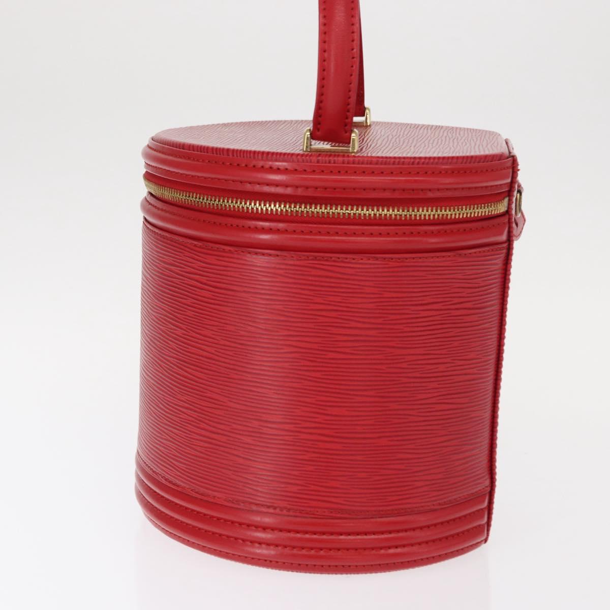 LOUIS VUITTON Epi Cannes Hand Bag Red M48037 LV Auth bs31660