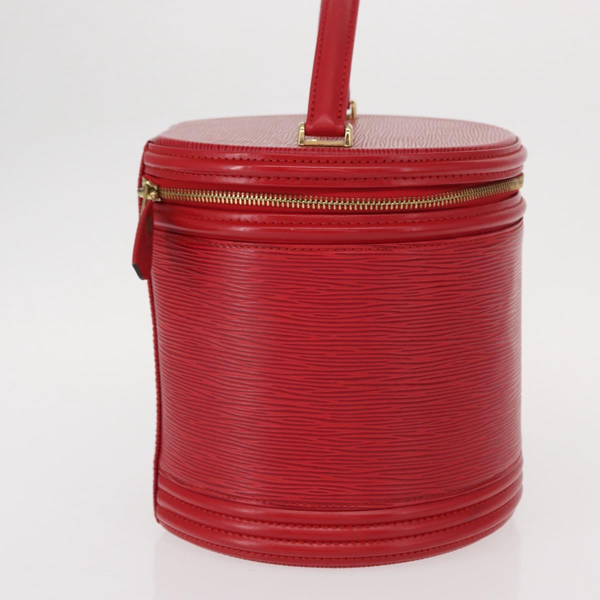 LOUIS VUITTON Epi Cannes Hand Bag Red M48037 LV Auth bs31660