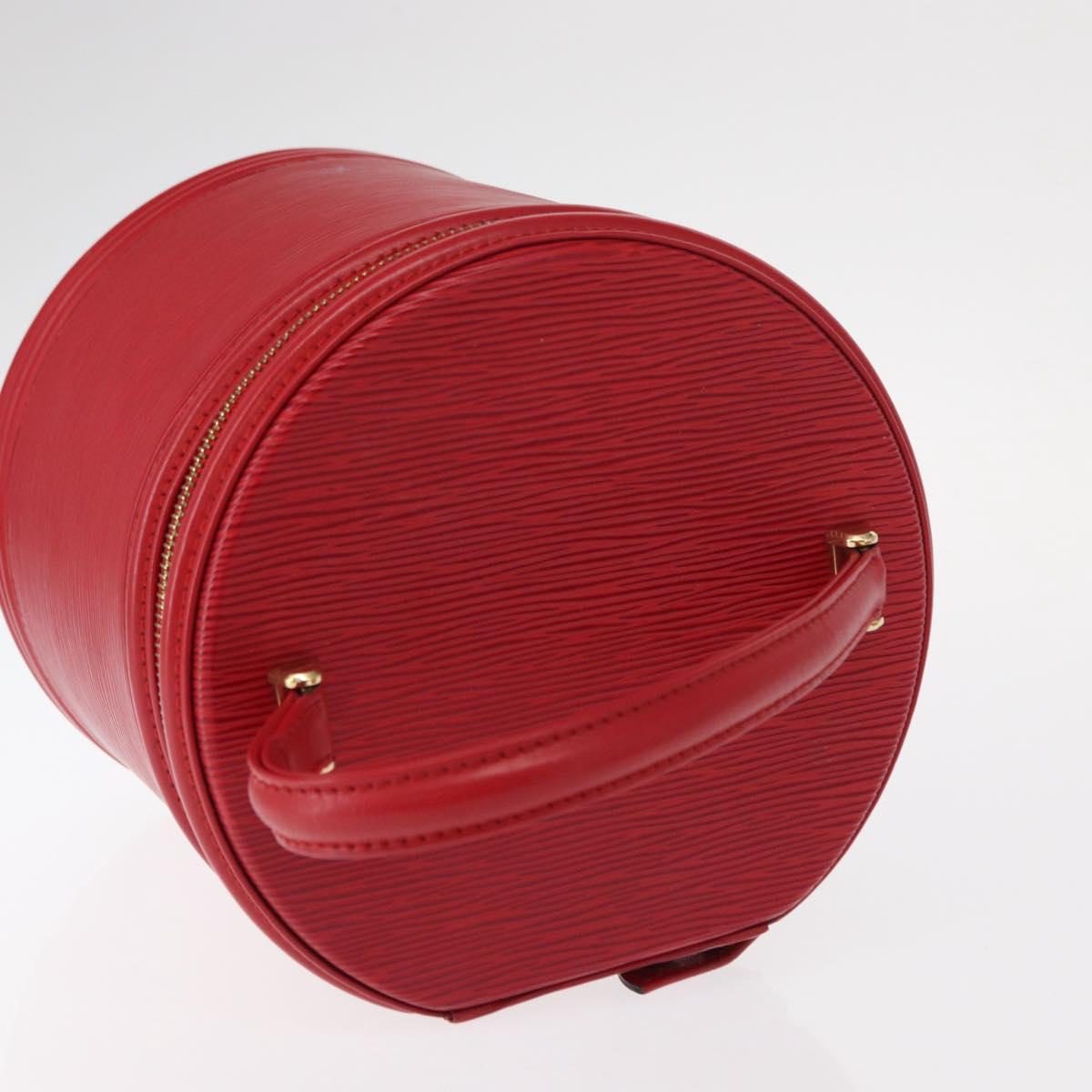 LOUIS VUITTON Epi Cannes Hand Bag Red M48037 LV Auth bs31660