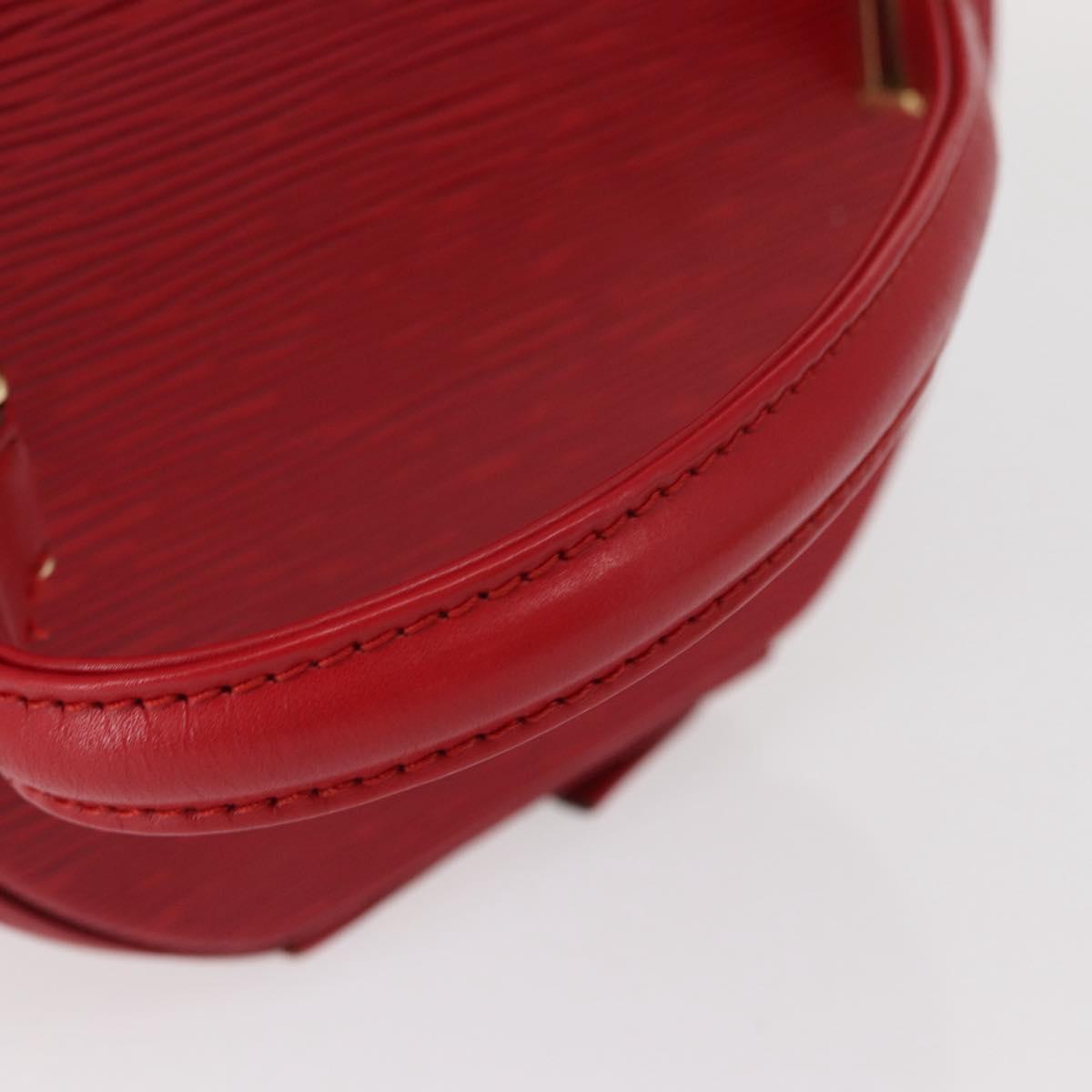 LOUIS VUITTON Epi Cannes Hand Bag Red M48037 LV Auth bs31660
