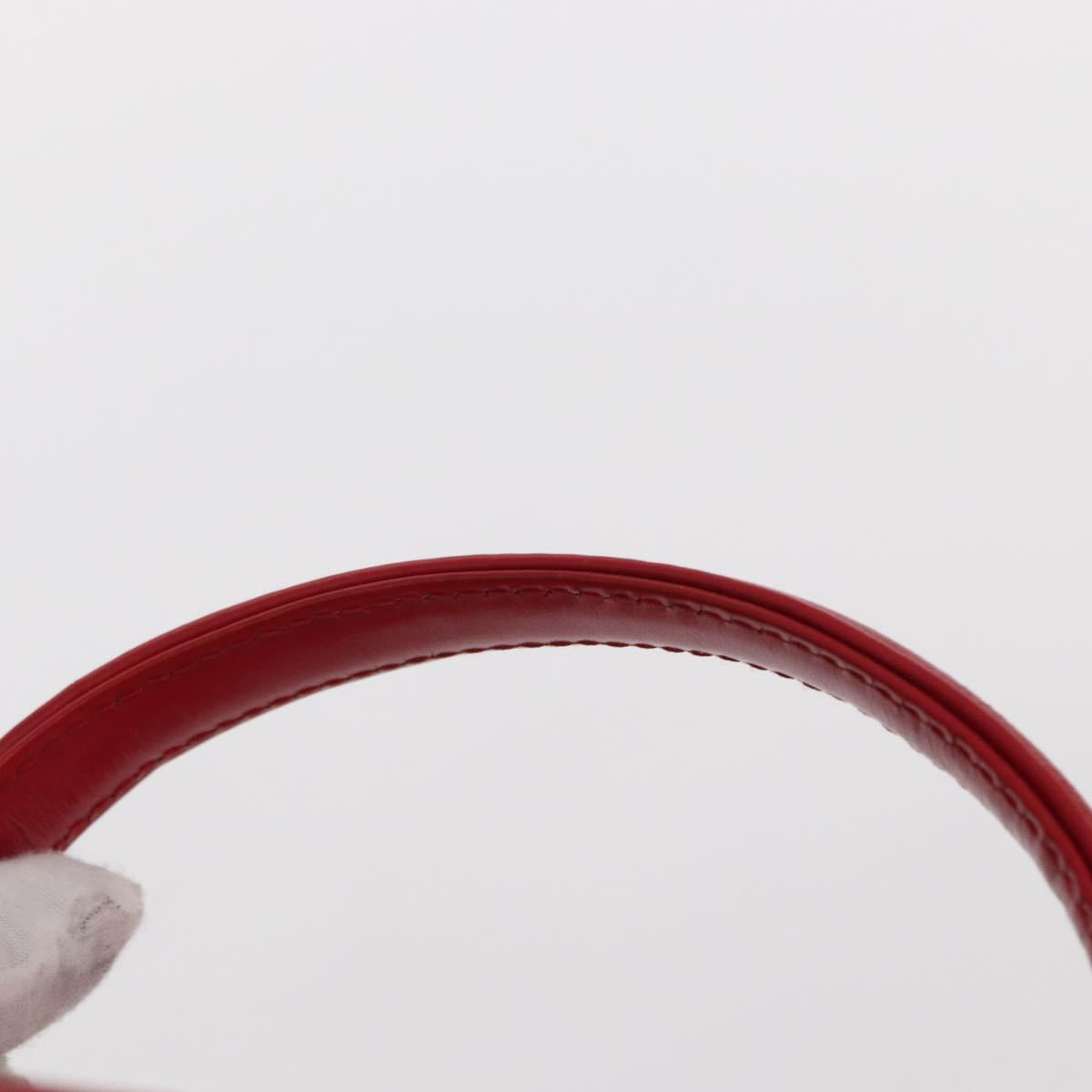 LOUIS VUITTON Epi Cannes Hand Bag Red M48037 LV Auth bs31660