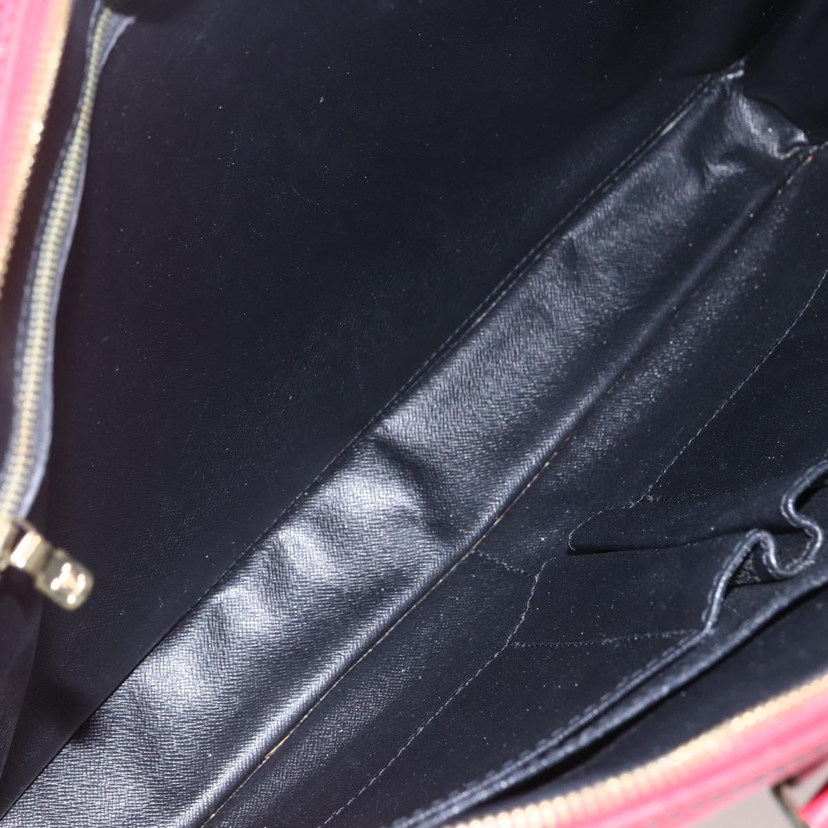 LOUIS VUITTON Epi Porte Documents Voyage Business Bag Red M54477 LV Auth bs31661