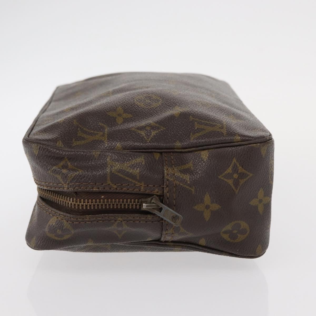 LOUIS VUITTON Monogram Trousse Toilette 28 Clutch Bag M47522 LV Auth bs31665