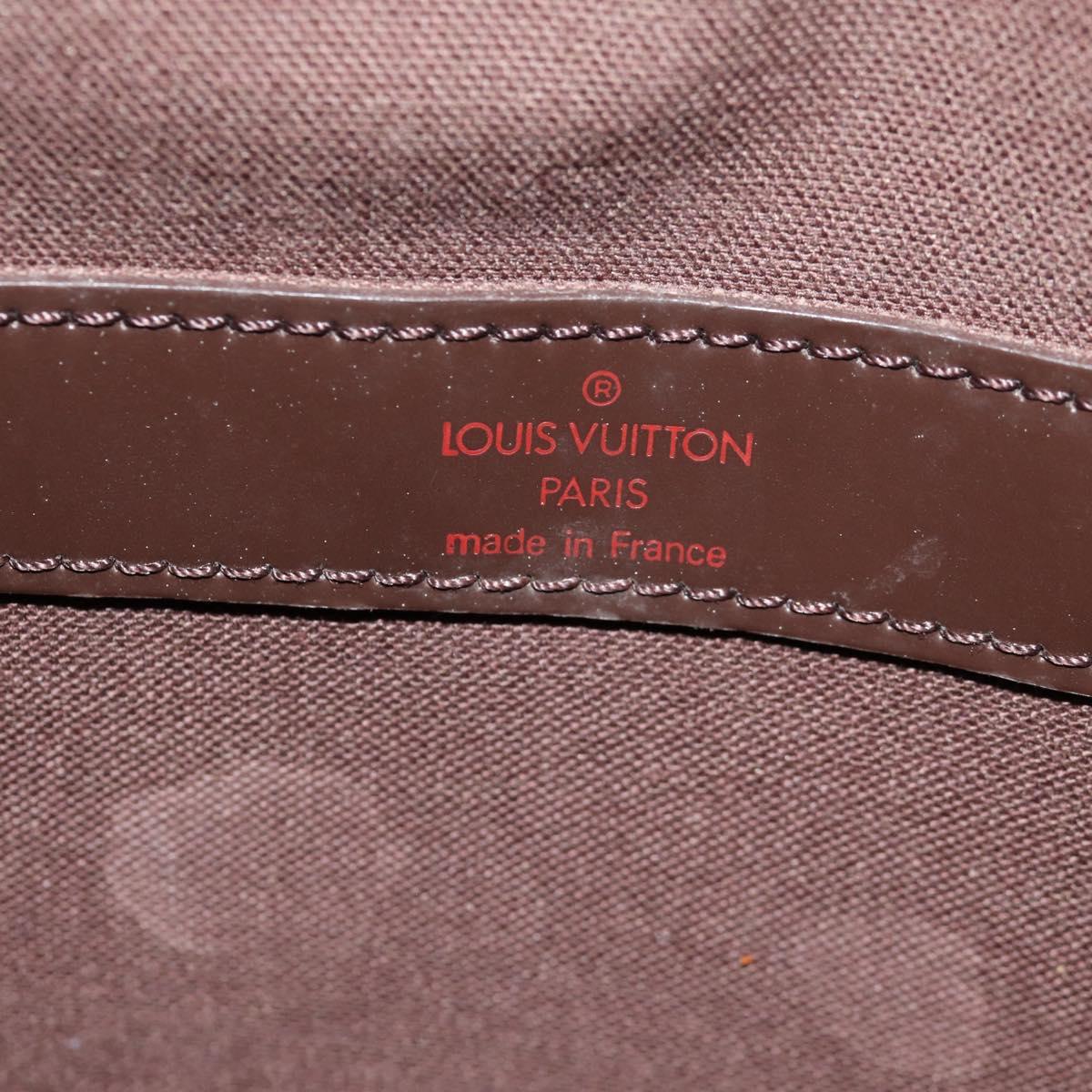 LOUIS VUITTON Damier Ebene Naviglio Shoulder Bag N45255 LV Auth bs31667
