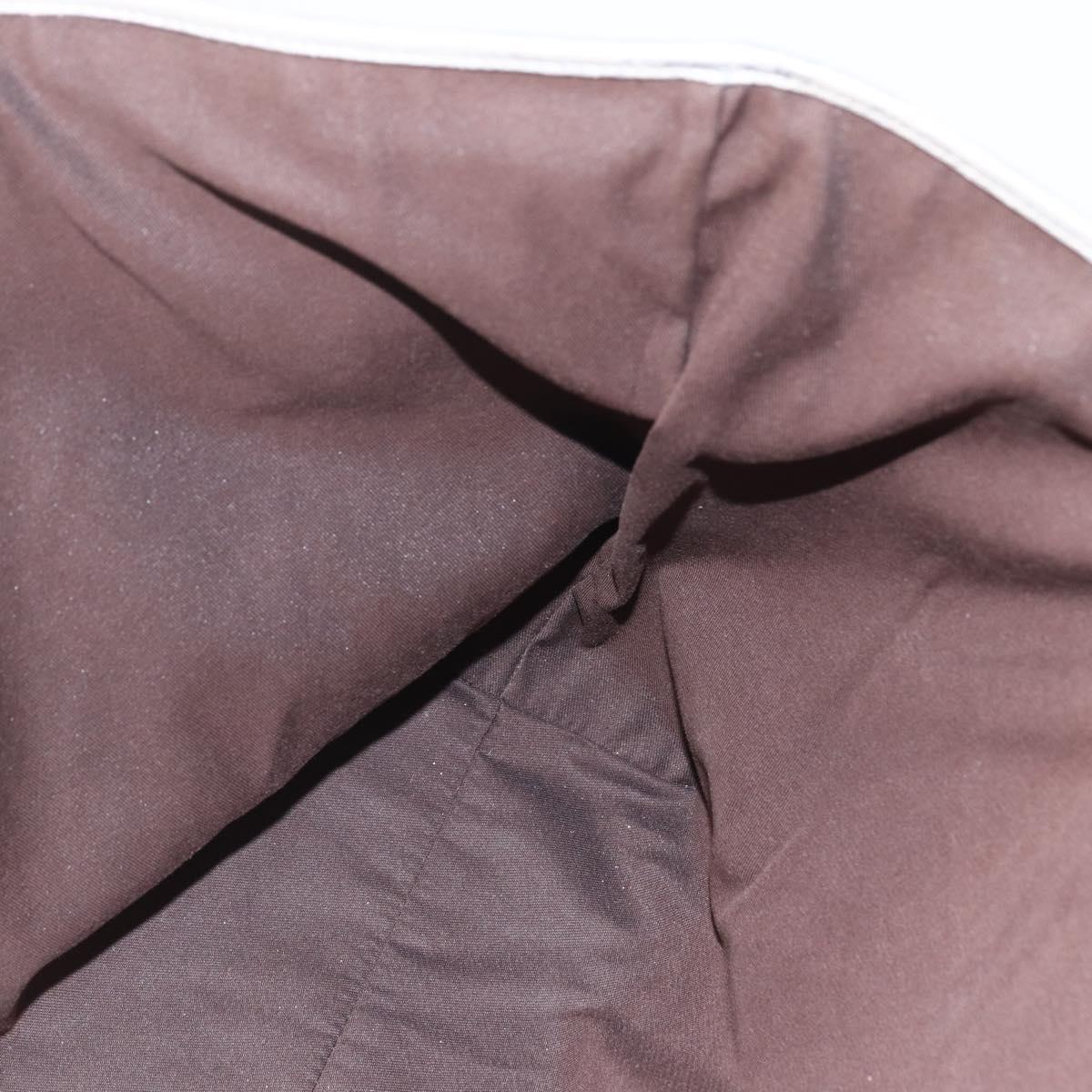 GUCCI GG Canvas Guccissima Tote Bag Leather Outlet Silver 238696 Auth bs31696