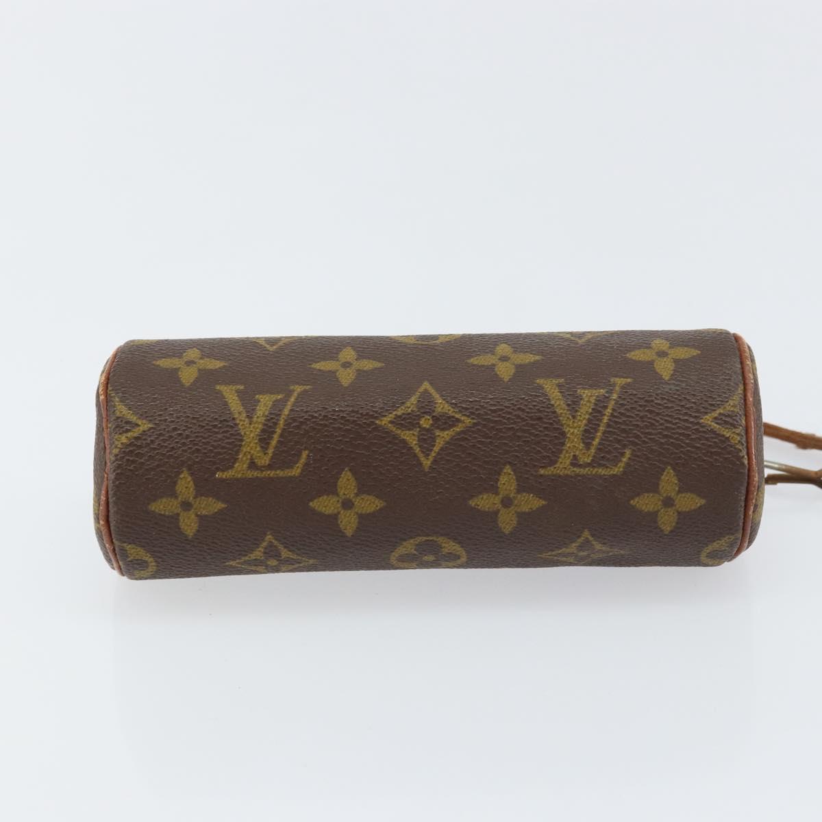 LOUIS VUITTON Monogram Papillon Pouch LV Auth bs31697