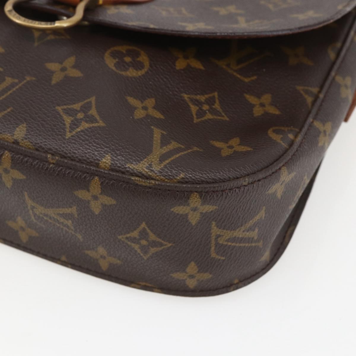 LOUIS VUITTON Monogram Saint Cloud GM Shoulder Bag M51242 LV Auth bs31698