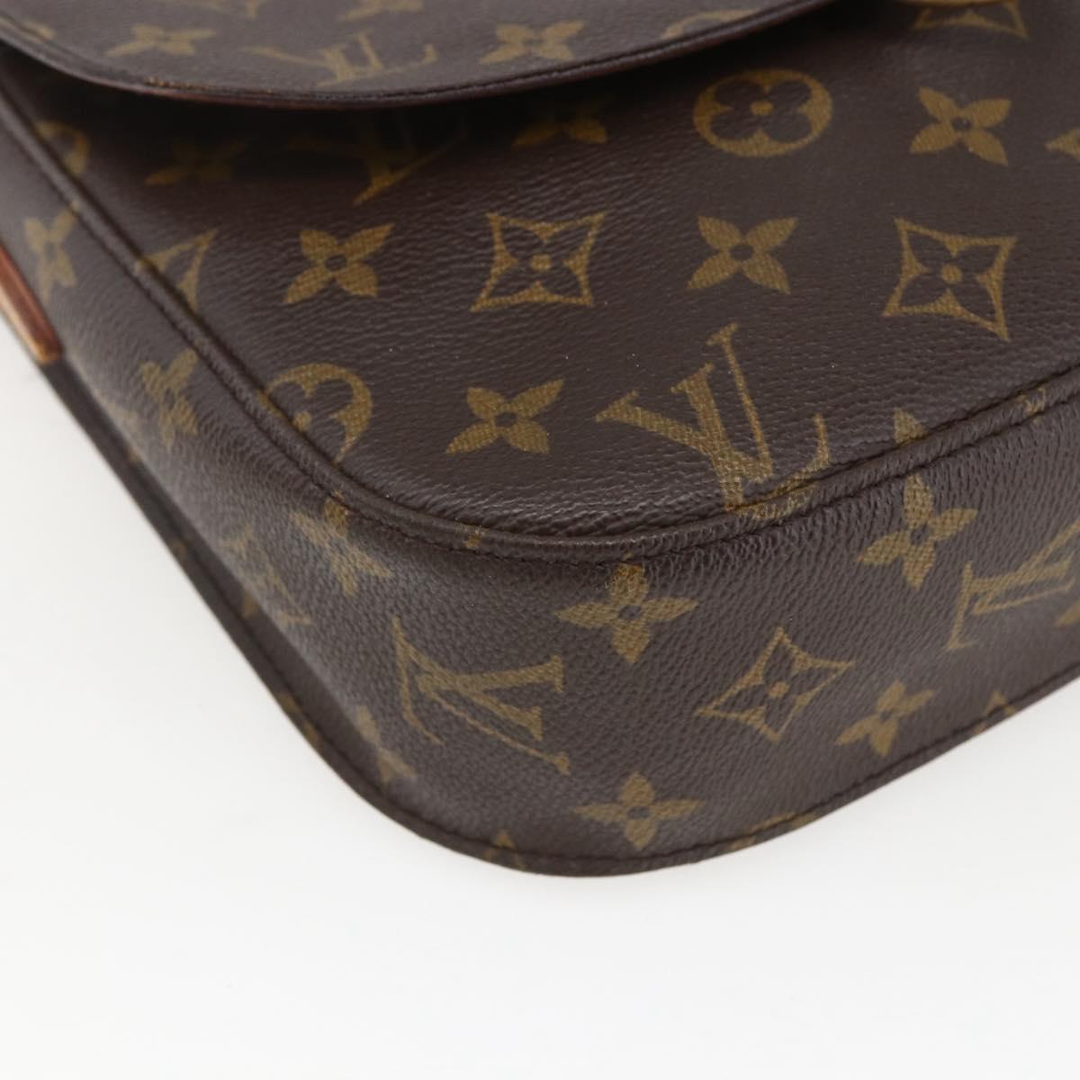 LOUIS VUITTON Monogram Saint Cloud GM Shoulder Bag M51242 LV Auth bs31698