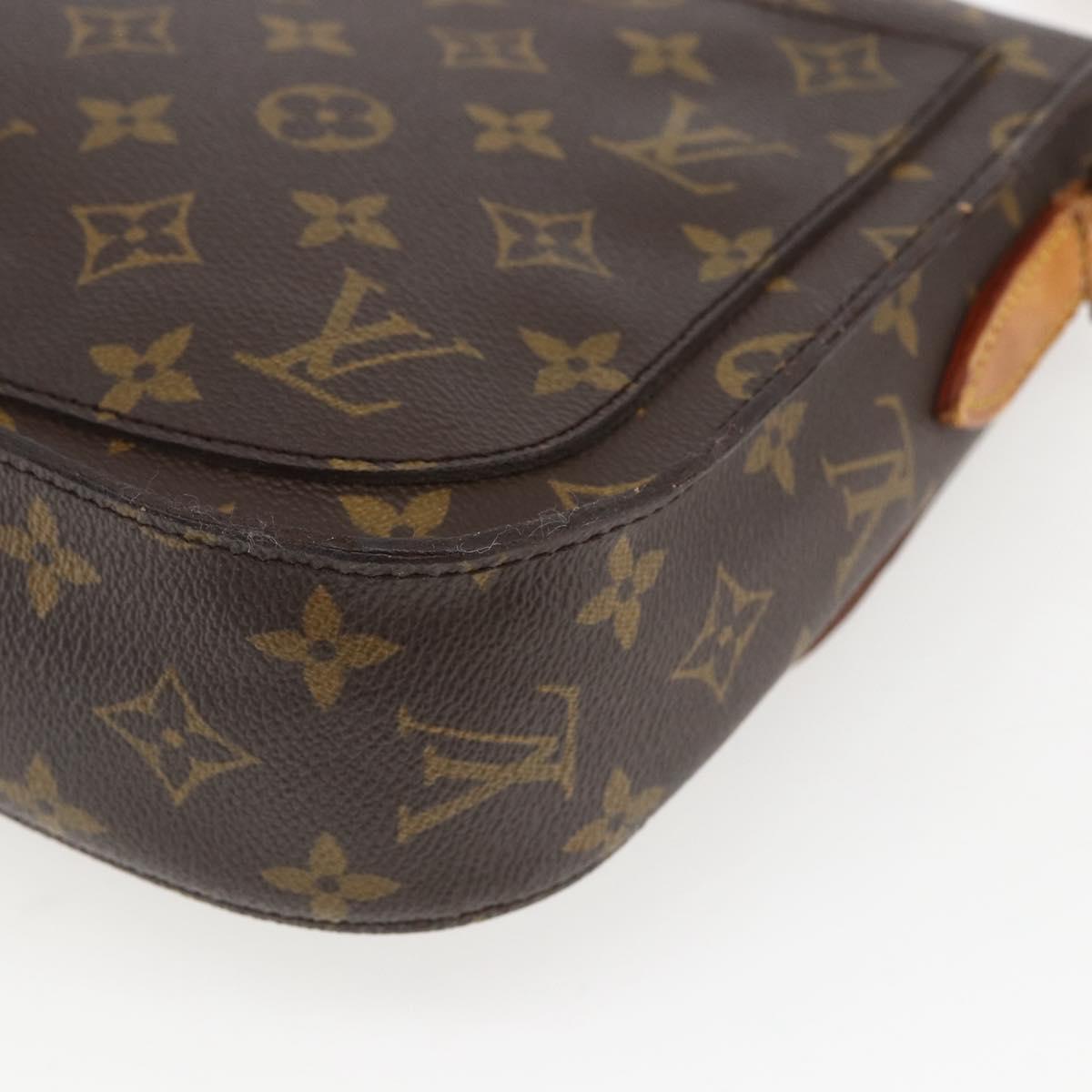 LOUIS VUITTON Monogram Saint Cloud GM Shoulder Bag M51242 LV Auth bs31698