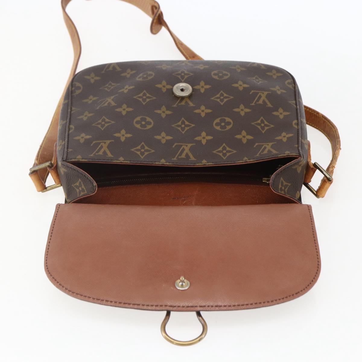 LOUIS VUITTON Monogram Saint Cloud GM Shoulder Bag M51242 LV Auth bs31698