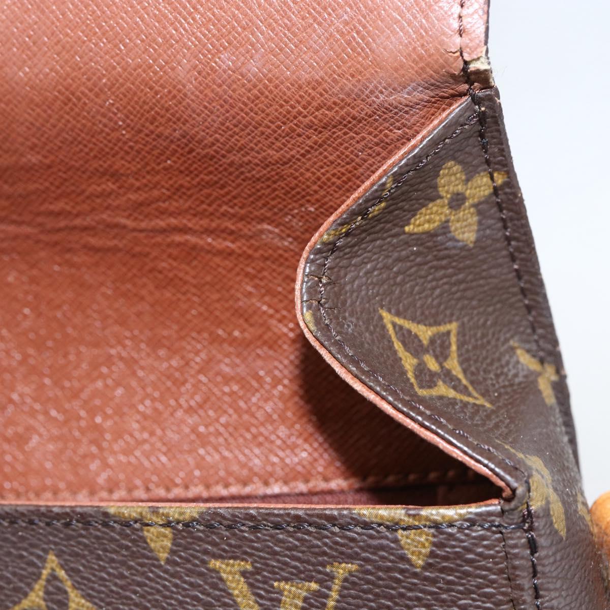 LOUIS VUITTON Monogram Saint Cloud GM Shoulder Bag M51242 LV Auth bs31698