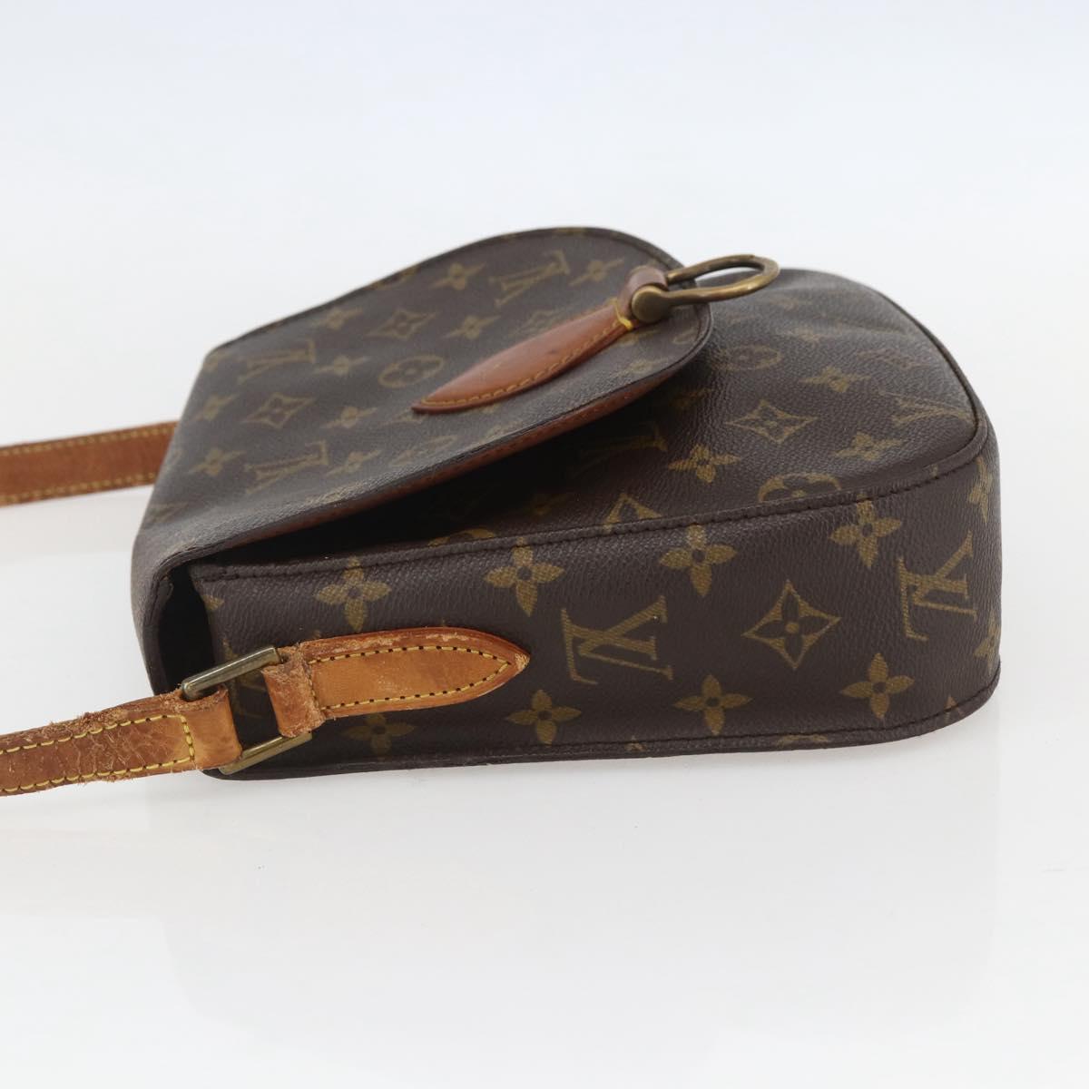 LOUIS VUITTON Monogram Saint Cloud GM Shoulder Bag M51242 LV Auth bs31698