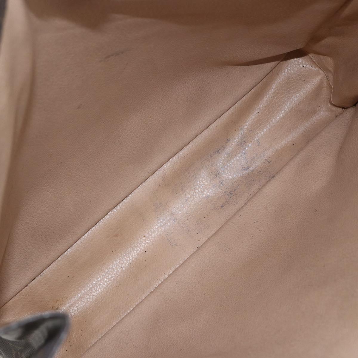 LOUIS VUITTON Monogram Sac Plat Hand Bag M51140 LV Auth bs31699