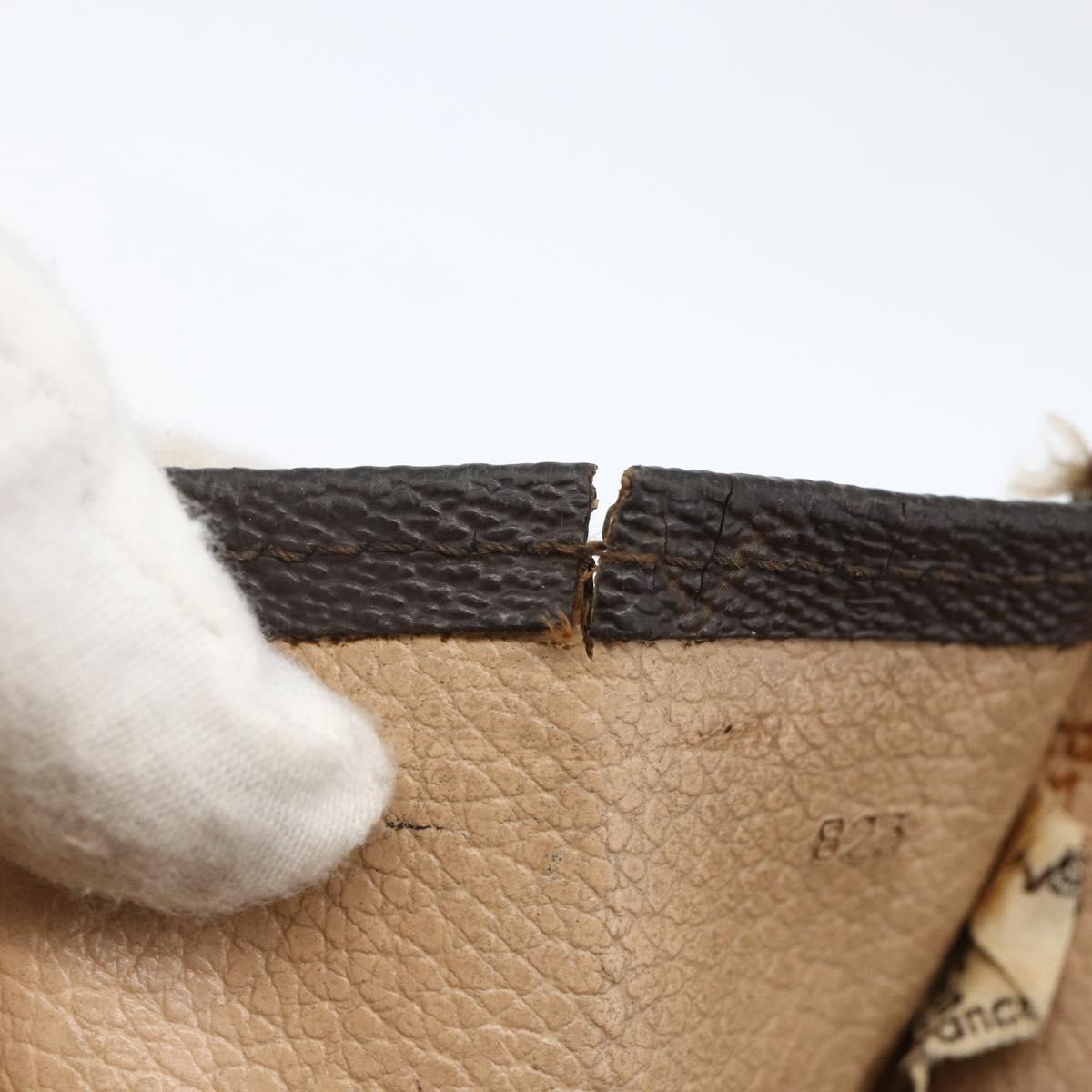 LOUIS VUITTON Monogram Sac Plat Hand Bag M51140 LV Auth bs31699