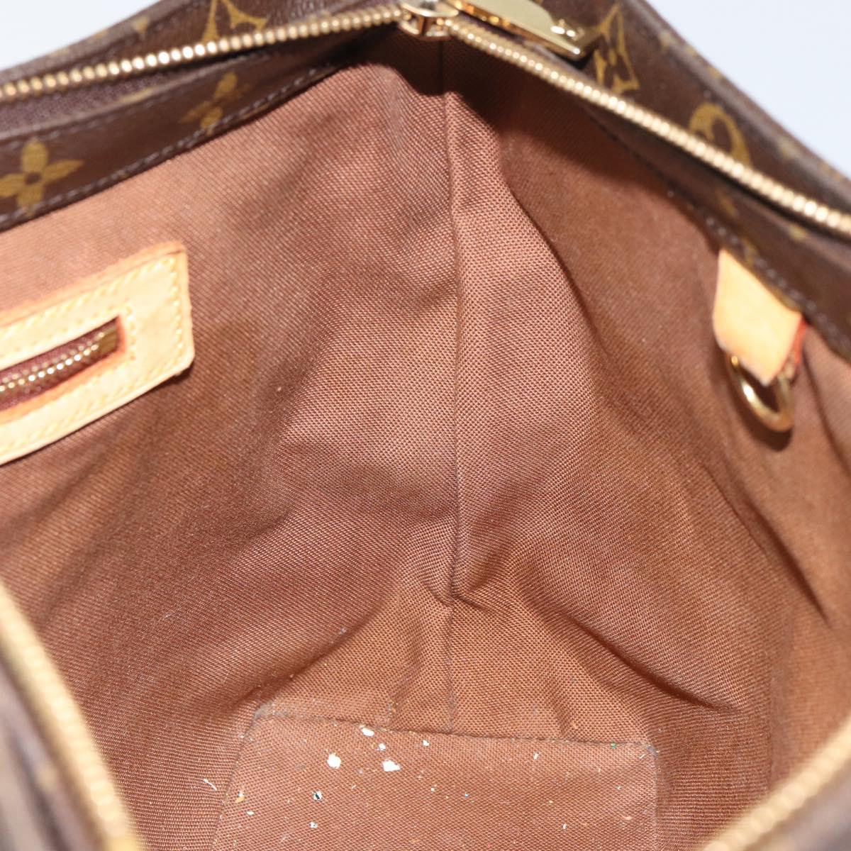 LOUIS VUITTON Monogram Cabas Piano Tote Bag M51148 LV Auth bs31701