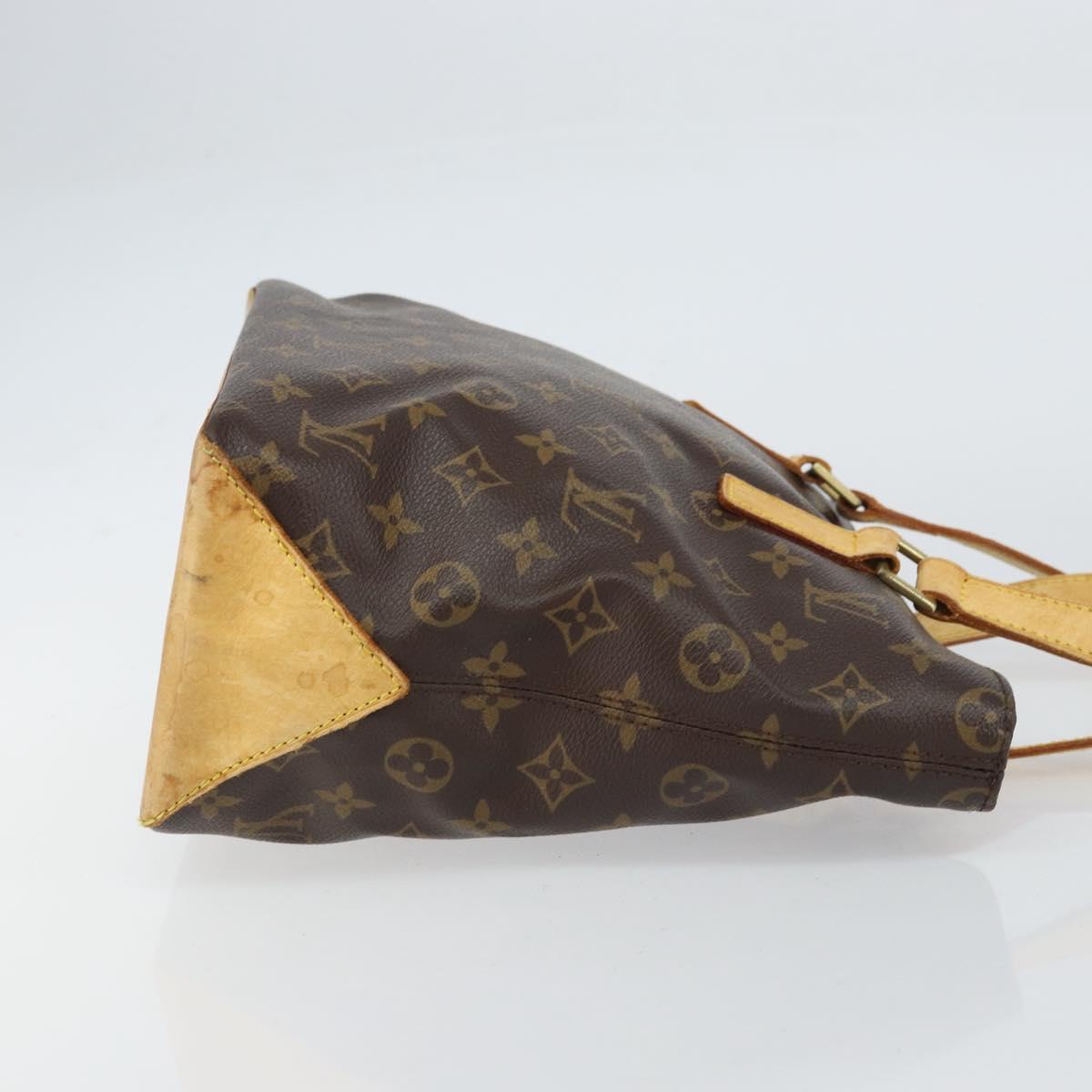 LOUIS VUITTON Monogram Cabas Piano Tote Bag M51148 LV Auth bs31701