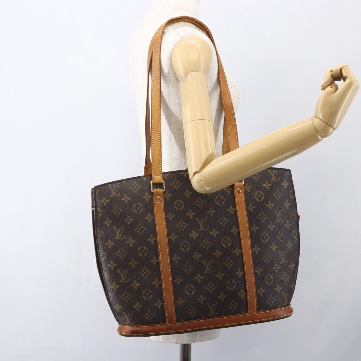 LOUIS VUITTON Monogram Babylone Tote Bag M51102 LV Auth bs31704