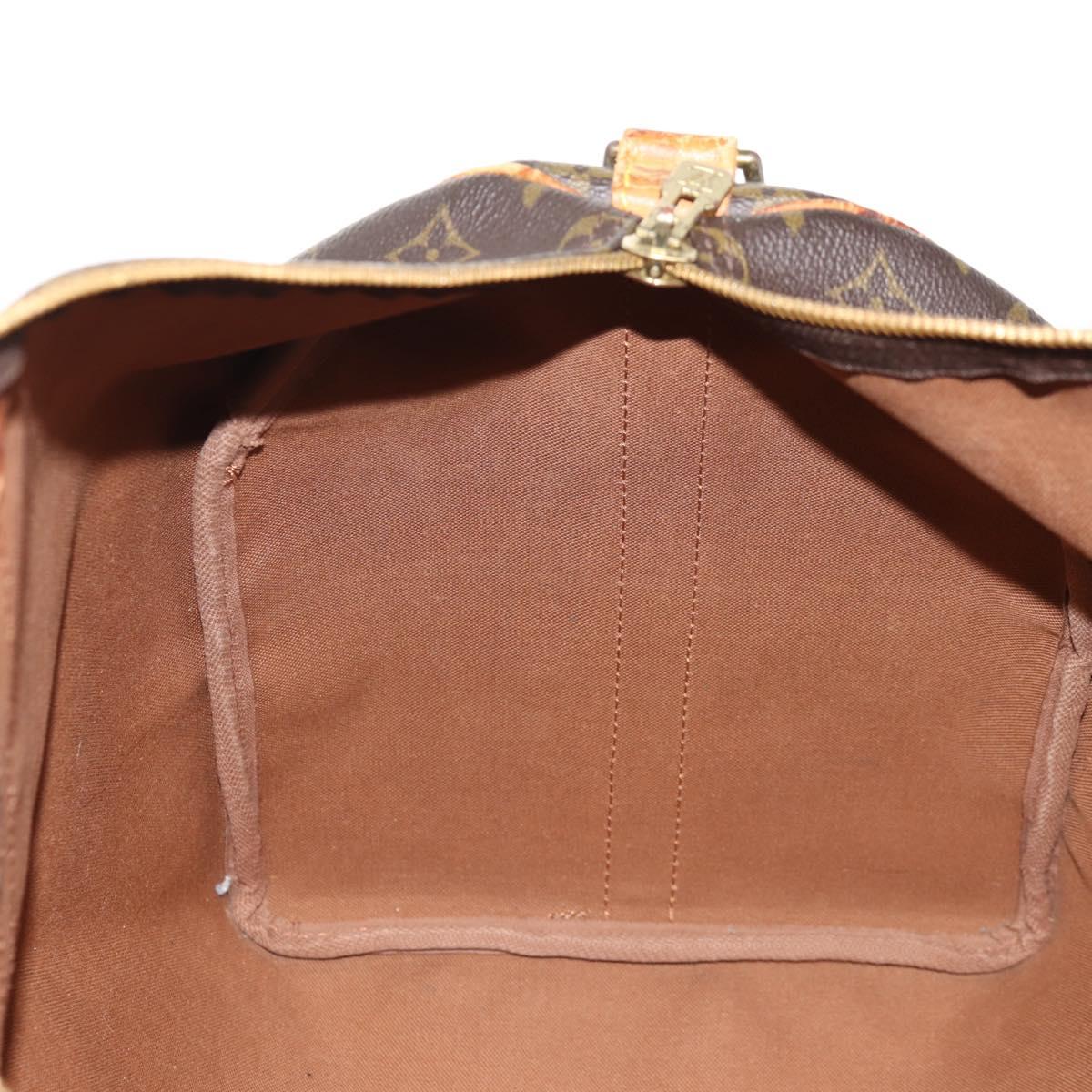 LOUIS VUITTON Monogram Keepall Bandouliere 50 Boston Bag M41416 LV Auth bs31705