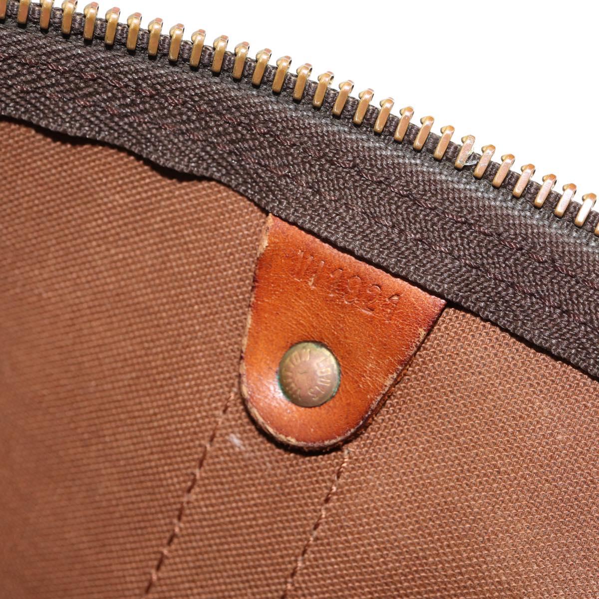 LOUIS VUITTON Monogram Keepall Bandouliere 50 Boston Bag M41416 LV Auth bs31705