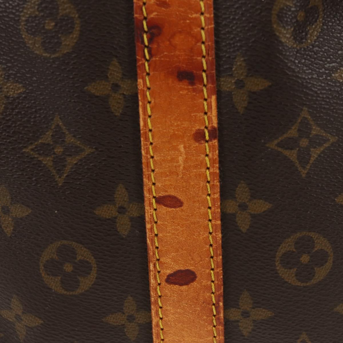 LOUIS VUITTON Monogram Keepall Bandouliere 50 Boston Bag M41416 LV Auth bs31705