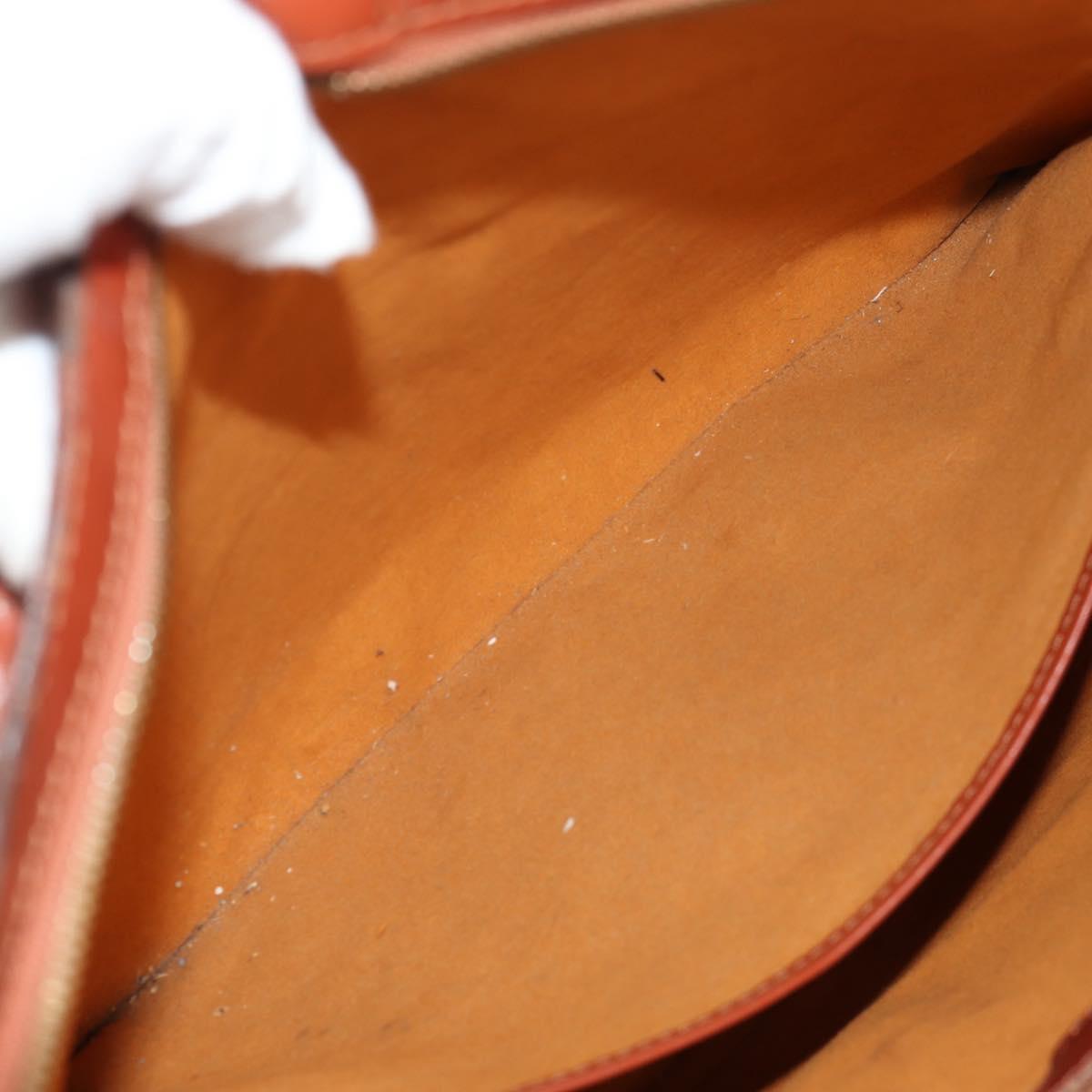 LOUIS VUITTON Epi Lussac Shoulder Bag Brown M52283 LV Auth bs31708