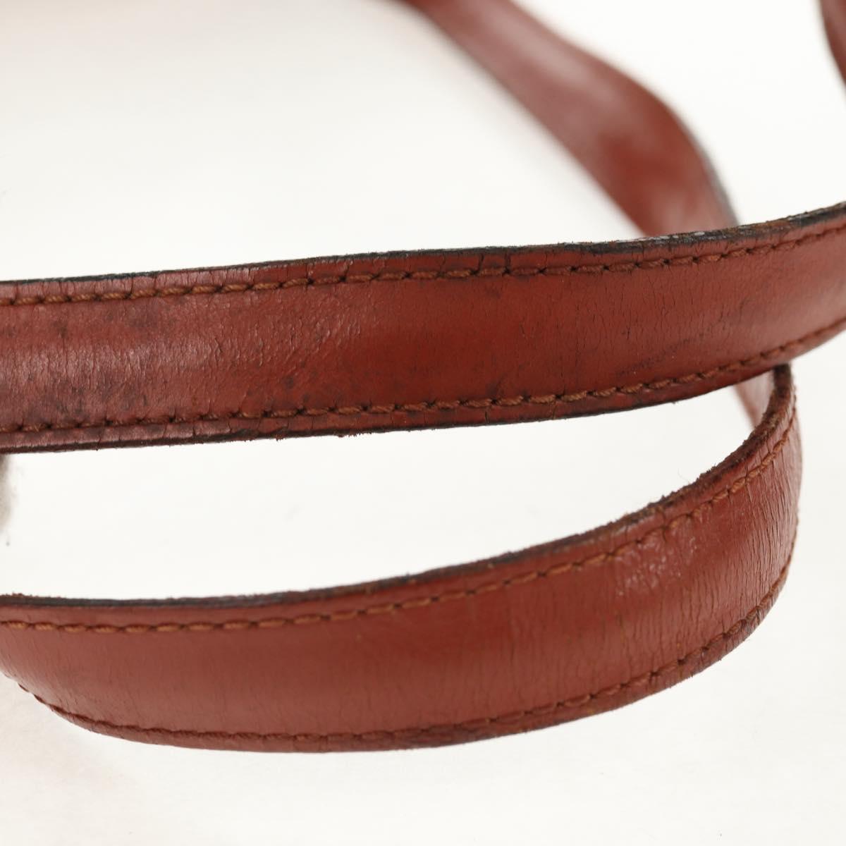 LOUIS VUITTON Epi Lussac Shoulder Bag Brown M52283 LV Auth bs31708