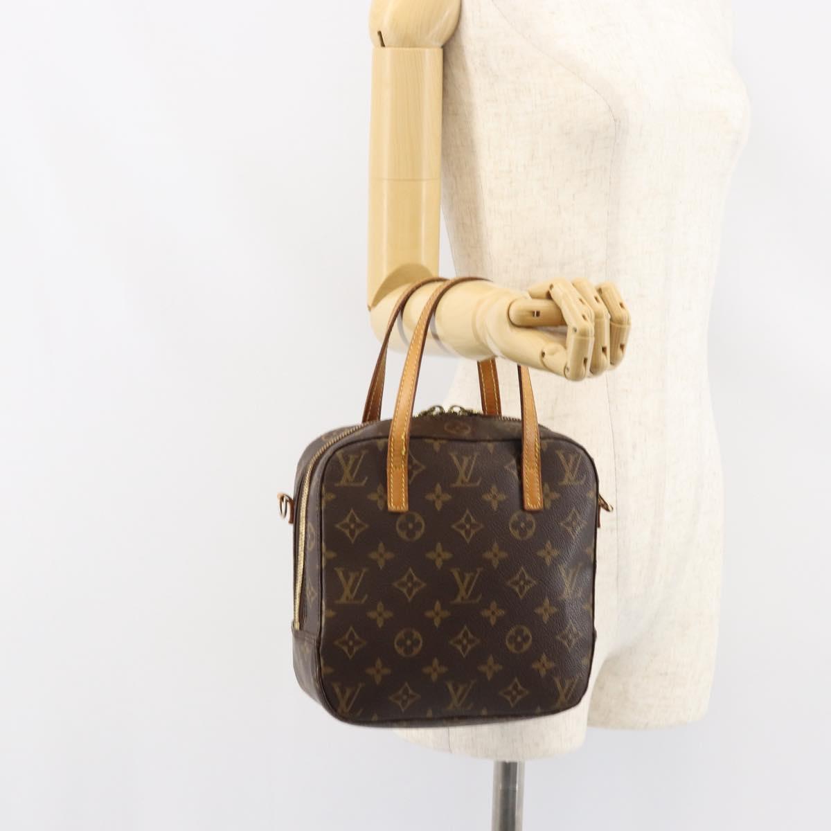 LOUIS VUITTON Monogram Spontini Hand Bag M47500 LV Auth bs31719