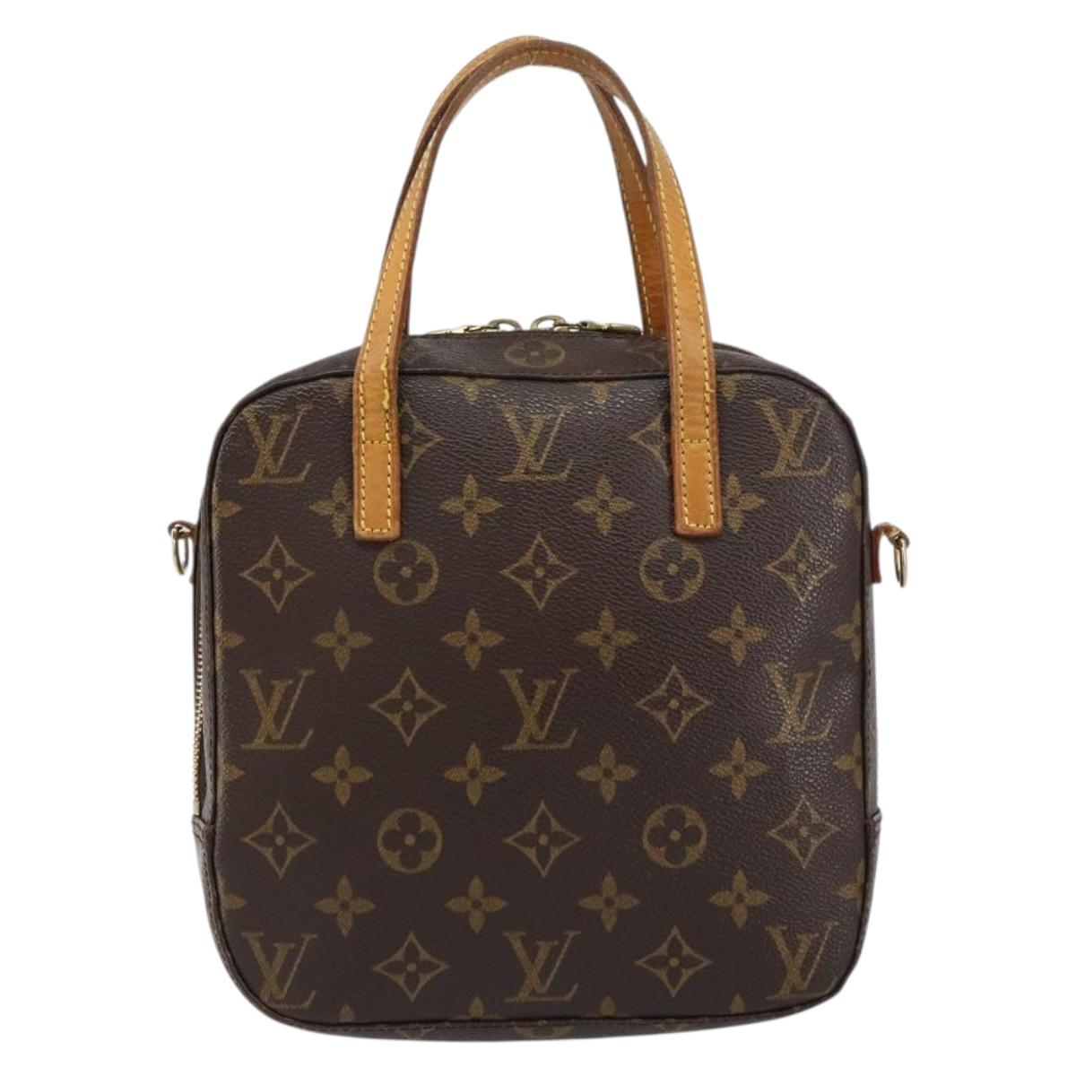 LOUIS VUITTON Monogram Spontini Hand Bag M47500 LV Auth bs31719