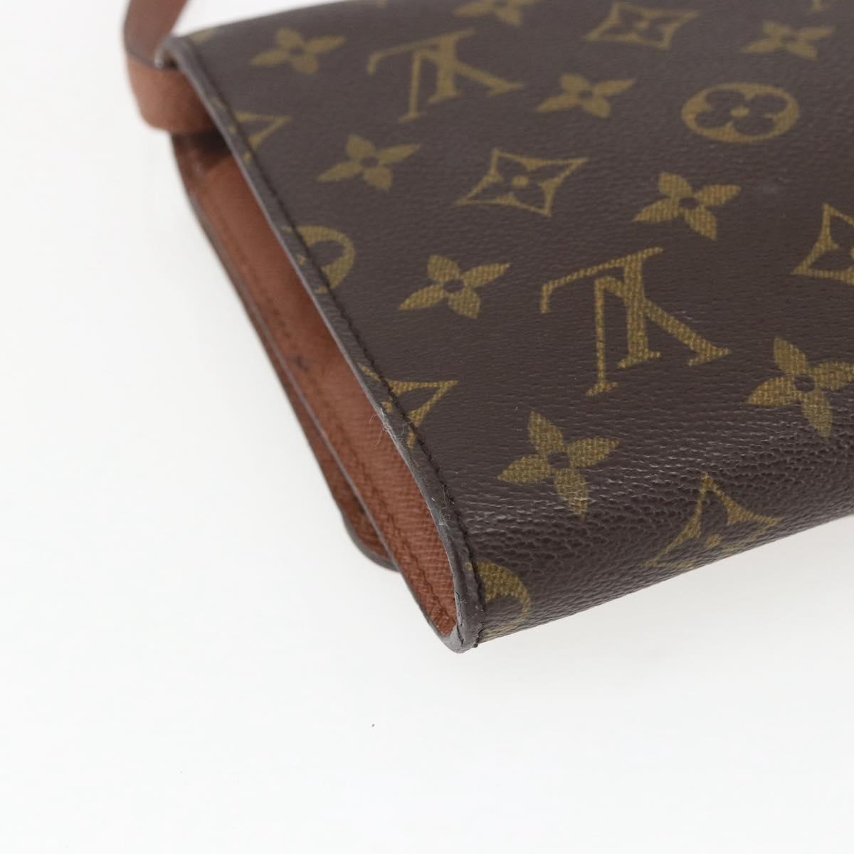 LOUIS VUITTON Monogram Bordeaux 24 Shoulder Bag M51798 LV Auth bs31720