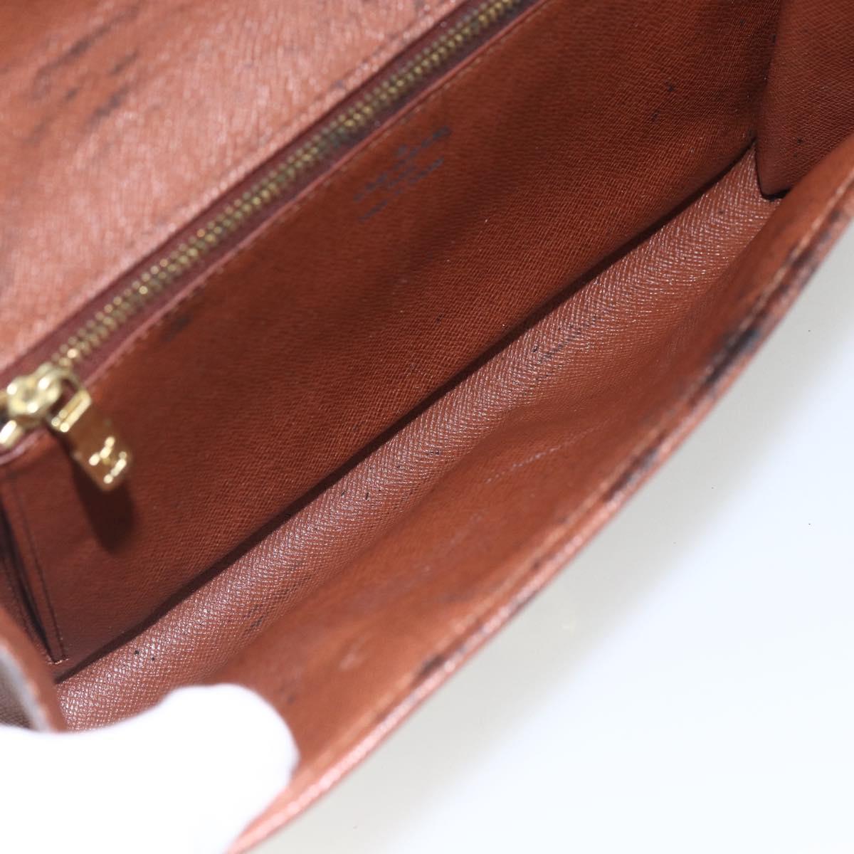 LOUIS VUITTON Monogram Bordeaux 24 Shoulder Bag M51798 LV Auth bs31720