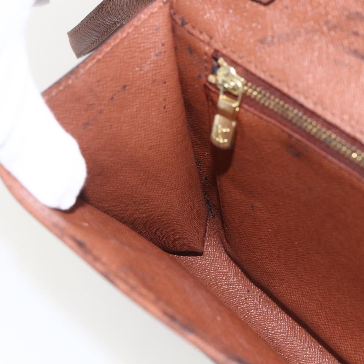 LOUIS VUITTON Monogram Bordeaux 24 Shoulder Bag M51798 LV Auth bs31720