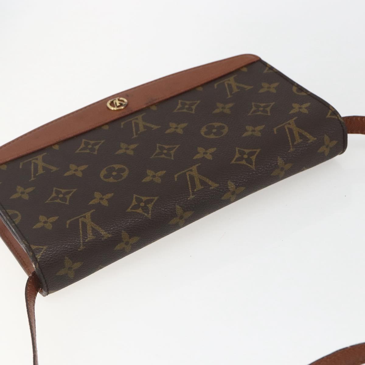 LOUIS VUITTON Monogram Bordeaux 24 Shoulder Bag M51798 LV Auth bs31720