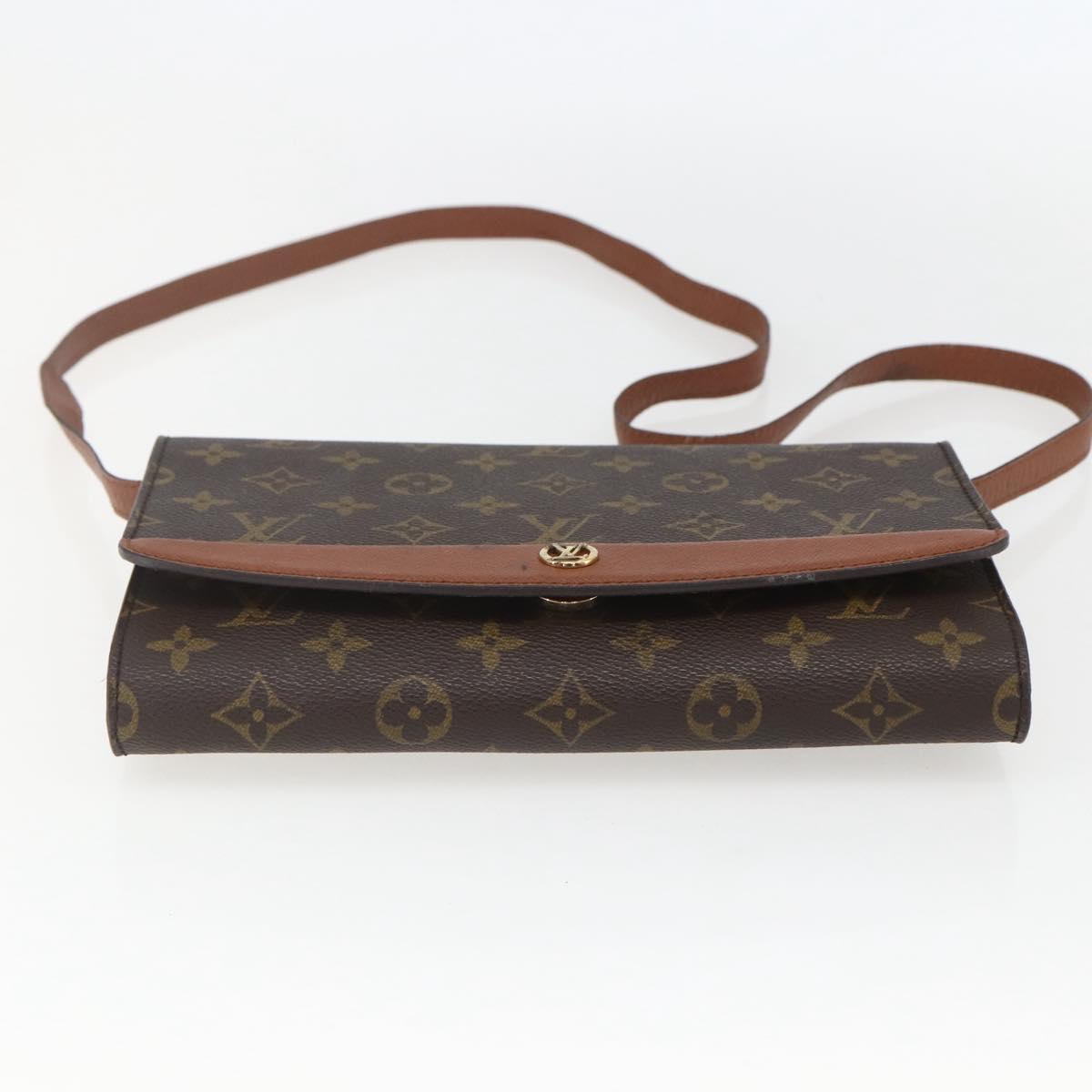 LOUIS VUITTON Monogram Bordeaux 24 Shoulder Bag M51798 LV Auth bs31720