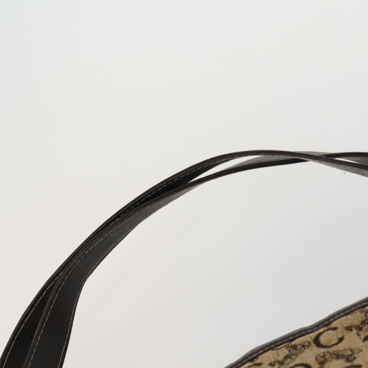 CELINE Macadam Canvas Shoulder Bag 3 Set Brown Red Auth bs31735