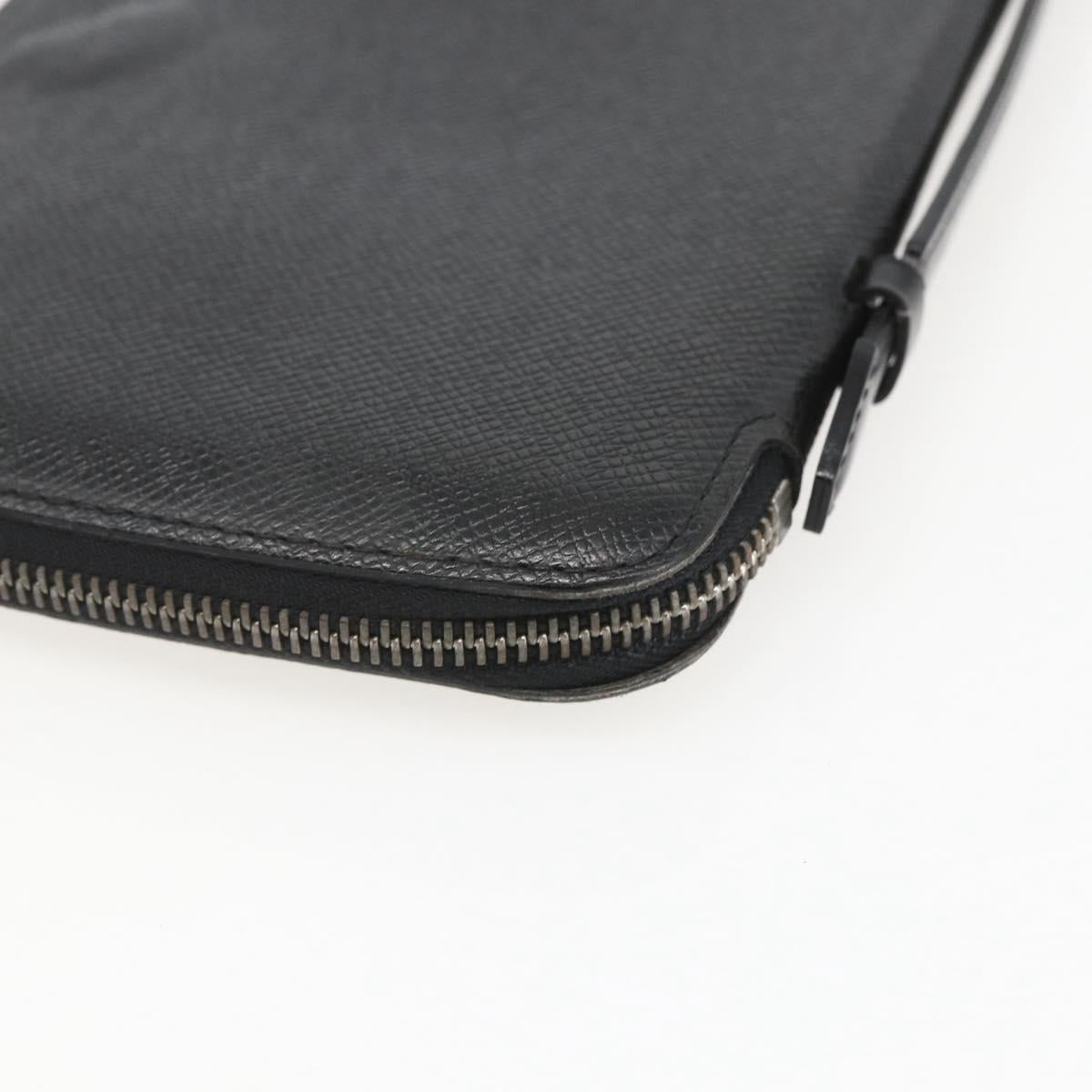 LOUIS VUITTON Taiga Organizer Atoll Travel Case Ardoise M30652 LV Auth bs31738